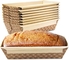 Μίας χρήσης της Kraft χαρτιού ψησίματος ξύλινος πολτός φορμών φραντζολών ζαρωμένος τηγάνι