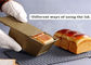 RK Bakeware China Foodservice NSF Glaze Pullman ταψί για ψωμί με κάλυμμα Αλουμινένιο ταψί τοστ για ψωμί