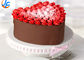 RK Bakeware China Foodservice NSF 142*134*55 Αλουμίνιο ταψί για κέικ σε σχήμα καρδιάς Χαλαρός πάτος