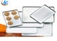 Ταψί ψησίματος αλουμινίου RK Bakeware China Foodservice / Ταψί ψησίματος με αντικολλητική επίστρωση Telfon