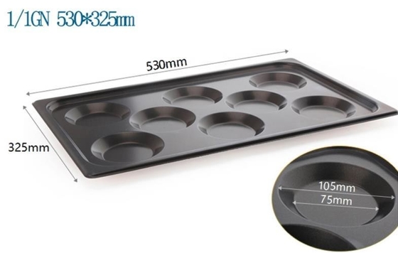 Rk Bakeware China-Rational Combi Oven Gastronorm Gn1/1 Αντικολλητικός δίσκος για μπέργκερ αλουμινίου