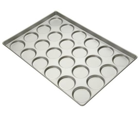 Rk Bakeware China Foodservice 902495 4 σειρές με 6 ψωμάκια χάμπουργκερ για μάφιν