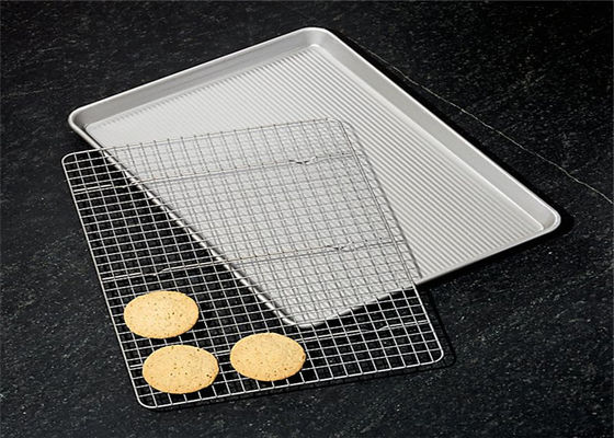 RK Bakeware China Πλήρες μέγεθος 18Χ26 ιντσών Εμπορικό Ταψί για μπισκότα αλουμινίου