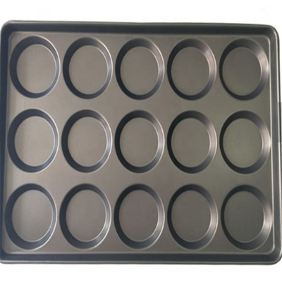 RK Bakeware China Foodservice NSF Glaze Αντικολλητικό 4,5 ιντσών και 5 ιντσών κουλούρι ψησίματος για χάμπουργκερ