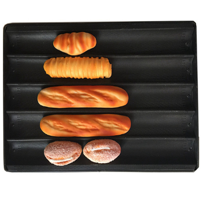 Ταψί ψησίματος RK Bakeware China Foodservice NSF Glaze αλουμινίου Mini Loaf Baguette