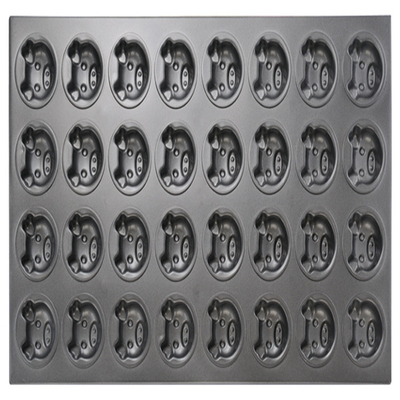 RK Bakeware China 18X26 Πλήρους μεγέθους Γυαλισμένο Αλουμίνιο Γαλλικό Ταψί Ψωμιού Μπαγκέτας