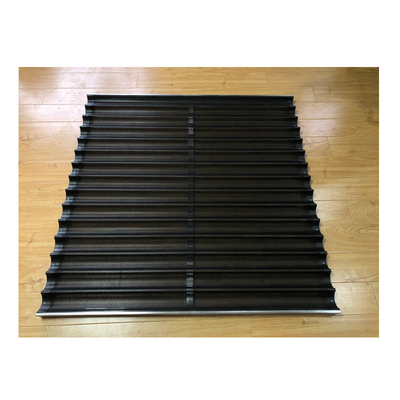 Rk Bakeware China-1200*800 Αντικολλητικό ταψί μπαγκέτας αλουμινίου For Mecatherm Baguette Line