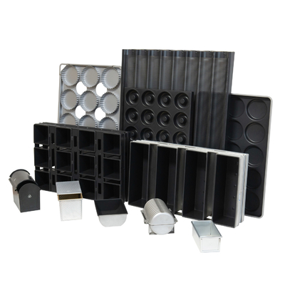 Rk Bakeware China-1200*800 Αντικολλητικό ταψί μπαγκέτας αλουμινίου For Mecatherm Baguette Line