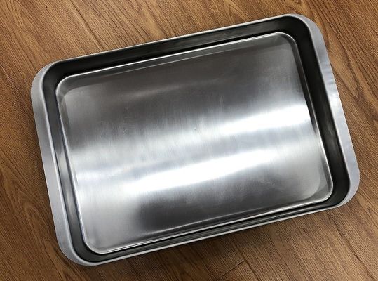 Rk Bakeware China-Μικρός ορθογώνιος δίσκος κουζίνας από ανοξείδωτο χάλυβα