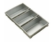 Rk Bakeware China-Foodservice 904935 Commercial Bakeware 12,25 in. X 4,5 in. Τηγάνι ψωμιού με 3 λουριά