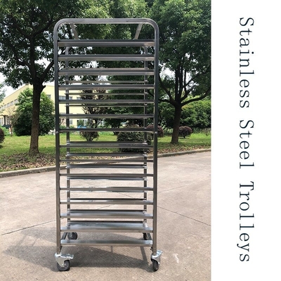 Rk Bakeware China-Stainless Steel Z Frame Insting Rack Trolley for Bakery Production
