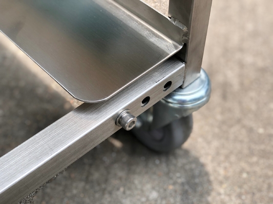 Rk Bakeware China-Stainless Steel Z Frame Insting Rack Trolley for Bakery Production