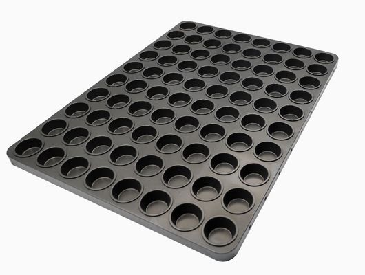 Πορτοκαλής δίσκος RK Bakeware 64 κοιλότητες αντικολλητικό Noway φραγμών ζελατίνας Choc κολλαγόνων
