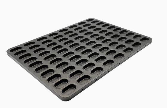 Πορτοκαλής δίσκος RK Bakeware 64 κοιλότητες αντικολλητικό Noway φραγμών ζελατίνας Choc κολλαγόνων