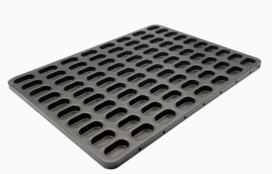 Πορτοκαλής δίσκος RK Bakeware 64 κοιλότητες αντικολλητικό Noway φραγμών ζελατίνας Choc κολλαγόνων