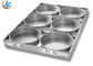 RK Bakeware China Foodservice Chicago Metallic με 6 λουράκια αλουμινίου στρογγυλό ταψί για κέικ τυριού Γλασέ