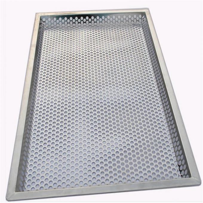 Rk Bakeware China- 4 Side Perforated 304 Stainless Steel Dry Tray