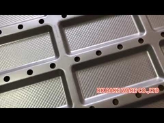 RK 41053 Nonstick Blunt End Hoagie Bun Pan With Quilted Mould Bottom-12 Molds